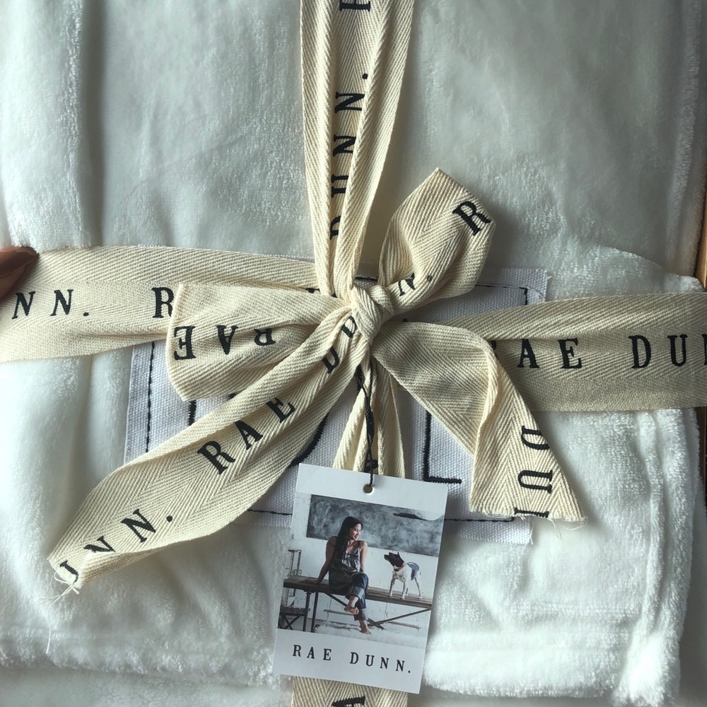 Rae Dunn Love Blanket